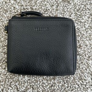 Tecovas Women’s Wallet Card Holder Black Leather